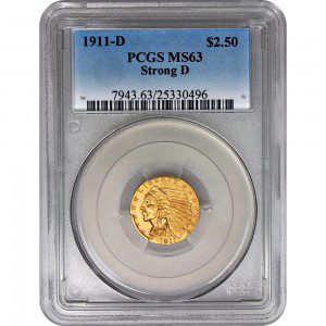 A Graded Numismatic Gold Coin