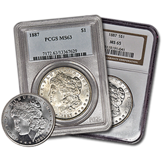Picture for category Morgan Silver Dollar Coins