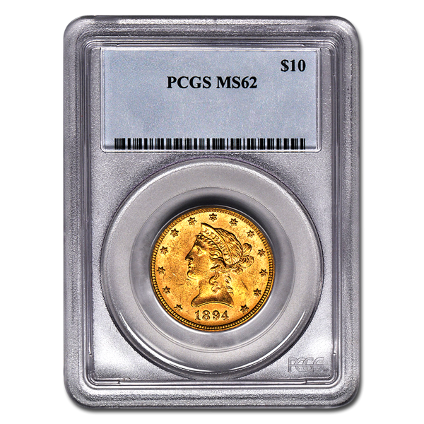Picture of $10 Liberty Gold Coins MS62