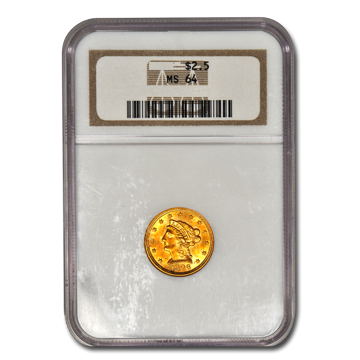 Picture of $2.50 Liberty Gold Coins MS64