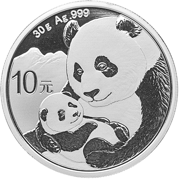 2019 30 gram chinese silver panda silver coin, silver bullion, silver coin, silver bullion coin
