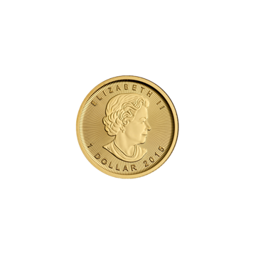 1/20 oz canadian gold maple leaf coin, random year, gold bullion, gold coin, gold bullion coin