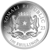 2023 1 oz somalia silver elephant coin (bu), silver bullion, silver coin, silver bullion coin