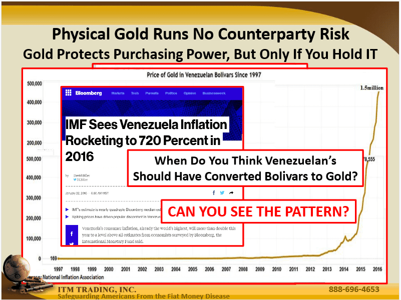 owning gold in Venezuela