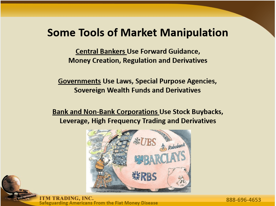 Stock Market Manipulation Can Be Achieved Through Derivatives.