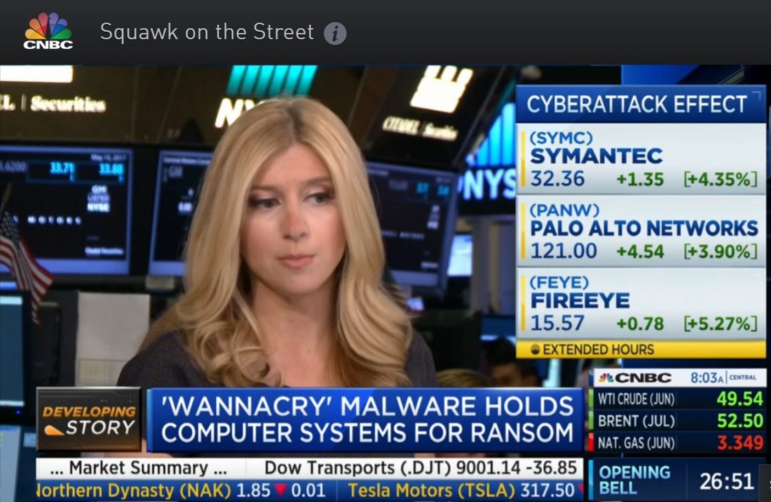 CNBC Wannacry