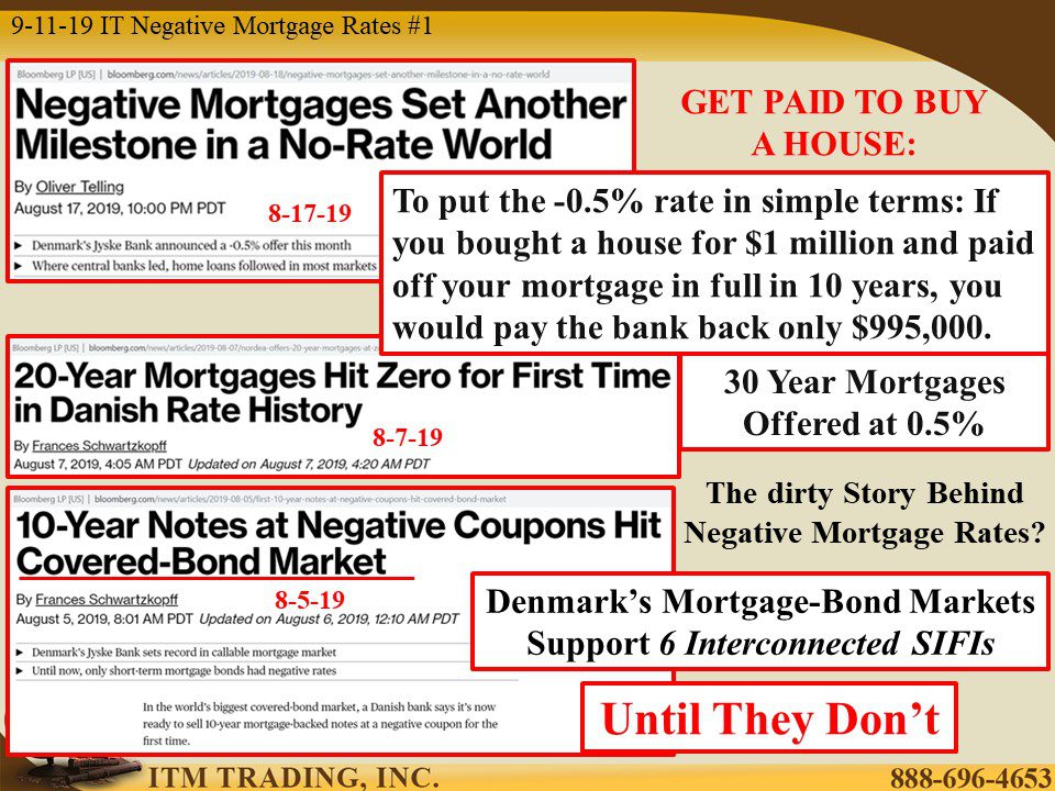 GET PAID TO BUY A HOUSE: The Dirty Story Behind Mortgage Rates…By Lynette Zang | Buy Gold And Silver