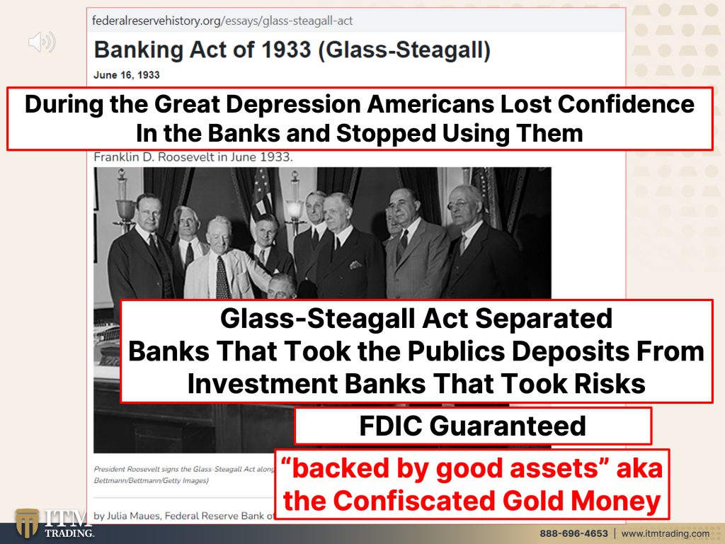 FDIC PLANS FOR COLLAPSE: Banks Buy Gold and Plan for Bail-Ins