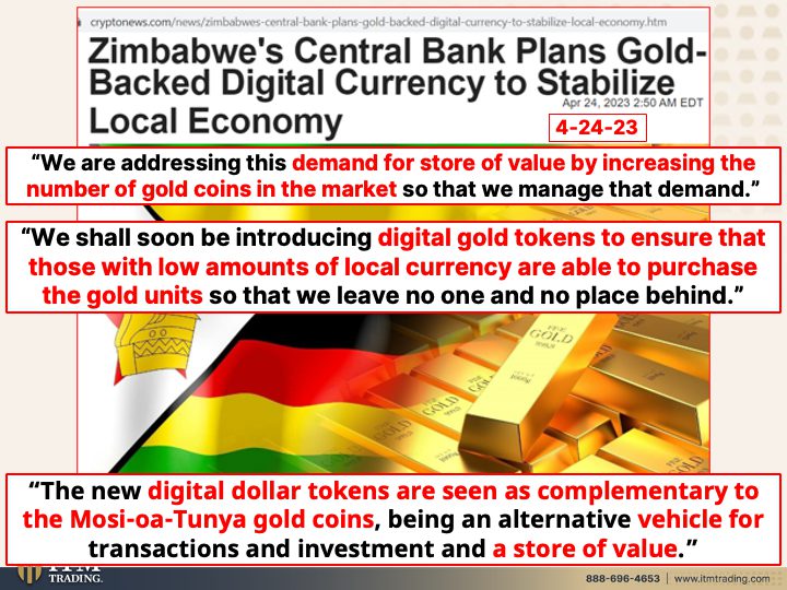 Zimbabwe's new gold-backed digital currency: All you need to know