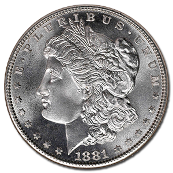 pre-1921 morgan silver dollar coin bu, brilliant uncirculated, 1878-1904, pre 1933 silver coin, semi-numismatic silver coin, silver bullion, silver coin, silver bullion coin