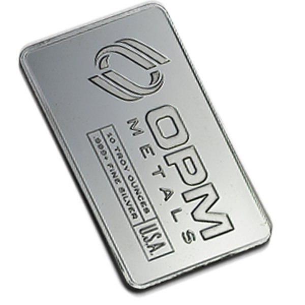 Picture of 10 oz OPM Silver Bar