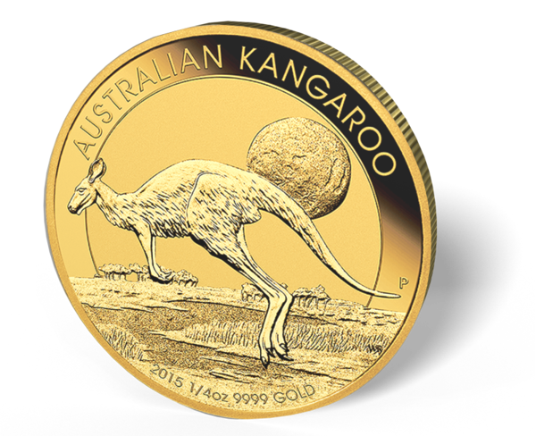Picture of 2016 1/4 oz Australian Gold Kangaroo