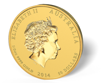 Picture of 2014 1/2 oz Australian Gold Horse