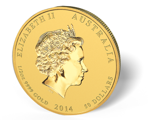 Picture of 2014 1/2 oz Australian Gold Horse