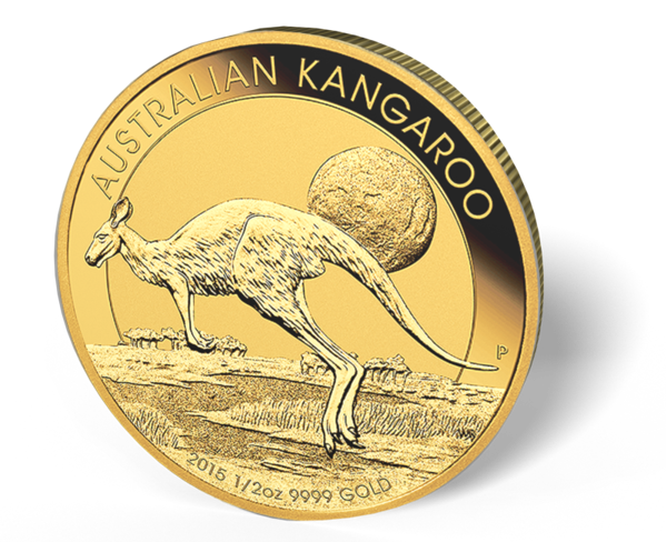 Picture of 2016 1/2 oz Australian Gold Kangaroo