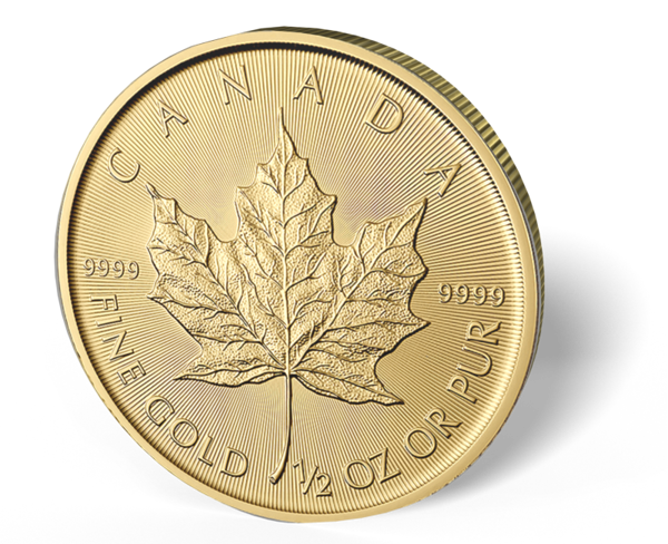 Picture of 1/2 oz Canadian Gold Maple Leaf - 2016