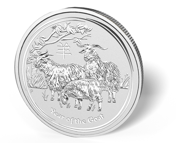 Picture of 2015 10 oz Australian Silver Goat