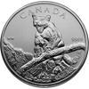 2012 1 oz canadian silver cougar predator series $5 dollar silver coin, silver bullion, silver coin, silver bullion coin