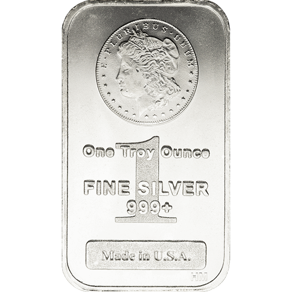 1 oz morgan silver bar, silver bullion, silver bar, silver bullion bar