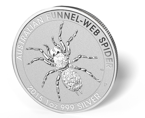 Picture of 2015 1 oz Australian Silver Spider