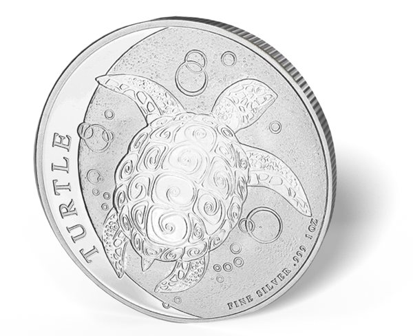 Picture of 2015 1 oz Silver Niue Turtle