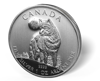 2011 1 oz canadian silver wolf $5 dollar silver coin, silver bullion, silver coin, silver bullion coin