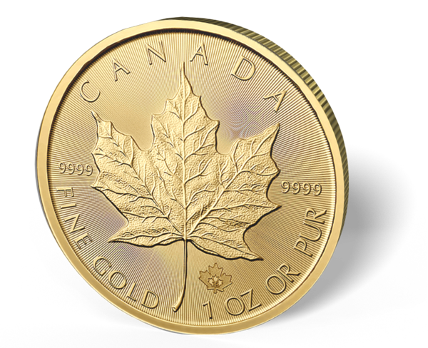 Picture of 1 oz Canadian Gold Maple Leaf Coins - 2016
