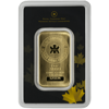 1 oz rcm royal canadian mint gold bar w/ assay, gold bullion, gold bar, gold bullion bar