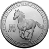 Picture of 1 oz Horse Silver Rounds