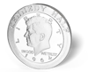 Picture of 1 oz HM JFK Commemorative Half Dollar Silver Coin Round