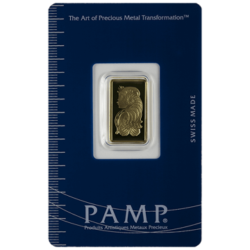 2.5 gram pamp suisse gold bar w/ assay, gold bullion, gold bar, gold bullion bar