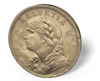20 francs swiss gold coin – helvetia, pre 1933, random year, gold bullion, gold coin, semi-numismatic gold coin