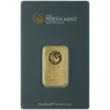 20 gram perth mint gold bar w/ assay, gold bullion, gold bar, gold bullion bar