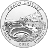 2012 5 oz america the beautiful - chaco culture national park silver coin quarter, silver bullion, silver coin, silver bullion coin