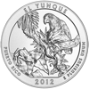 2012 5 oz america the beautiful - el yunque national park silver coin quarter, silver bullion, silver coin, silver bullion coin