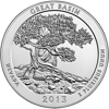 2013 5 oz america the beautiful - great basin national park silver coin quarter, silver bullion, silver coin, silver bullion coin
