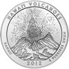 2012 5 oz america the beautiful - hawaii national park silver coin quarter, silver bullion, silver coin, silver bullion coin