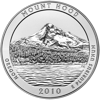 2010 5 oz america the beautiful - mount hood national park silver coin quarter, silver bullion, silver coin, silver bullion coin