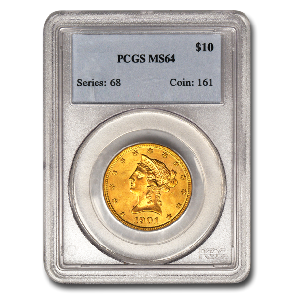 Picture of $10 Liberty Gold Coins MS64