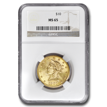 Picture of $10 Liberty Gold Coins MS65