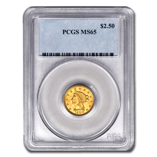 Picture of $2.50 Liberty Gold Coins MS65