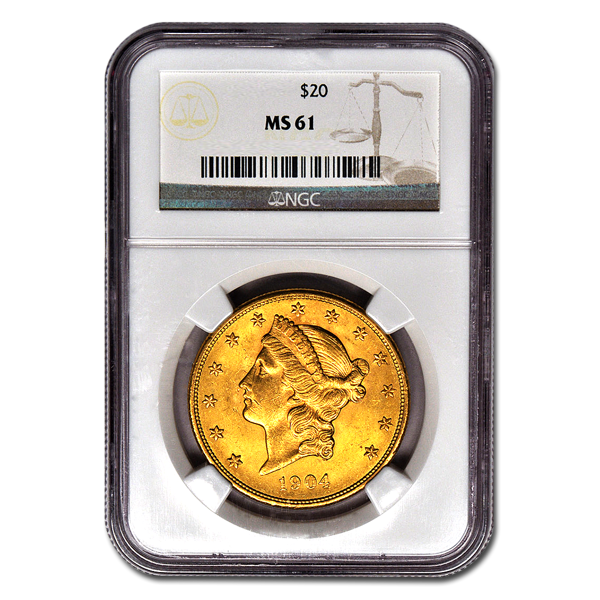 Picture of $20 Liberty Gold Coins MS61