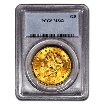 Picture of $20 Liberty Gold Coins MS62