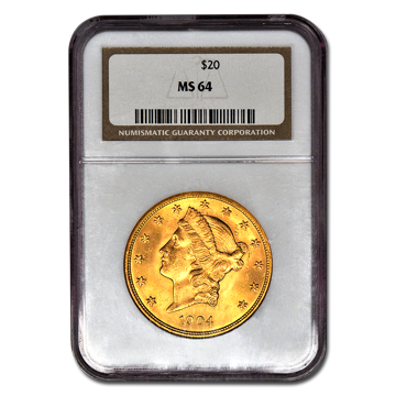 Picture of $20 Liberty Gold Coins MS64 *