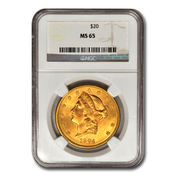 Picture of $20 Liberty Gold Coins MS65