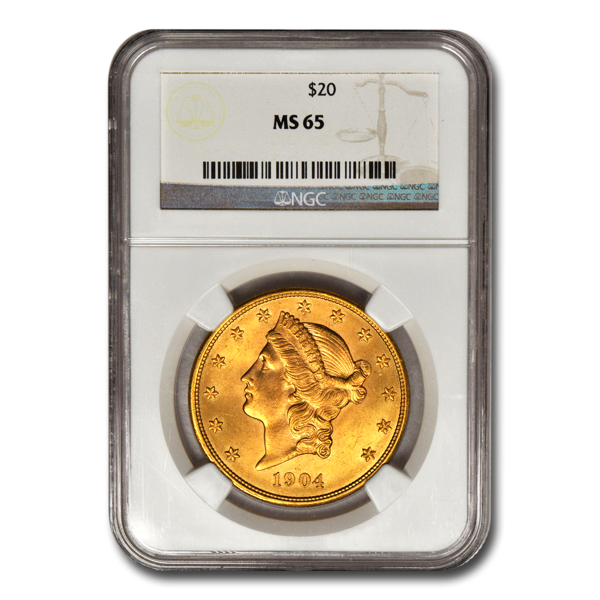 Picture of $20 Liberty Gold Coins MS65