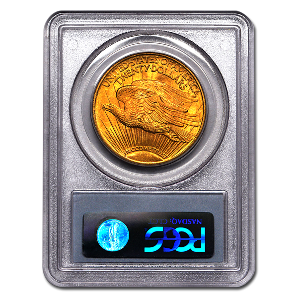 Picture of $20 Saint-Gaudens Gold Coins MS65*