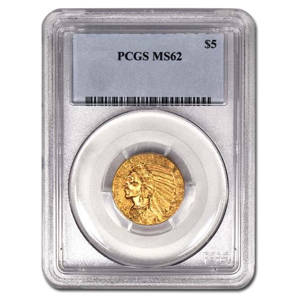 Own an Historic $5 Indian gold piece.Buy Gold & Silver