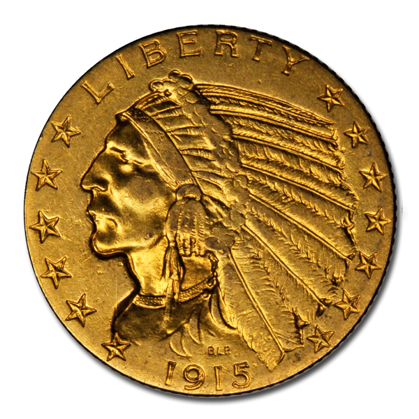 Picture of $5 Indian Head Gold Coins (XF - Extra Fine)