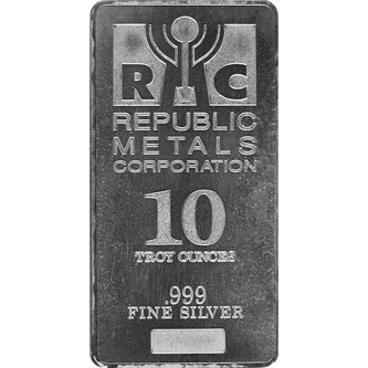 Picture for category 10 oz Silver Bars